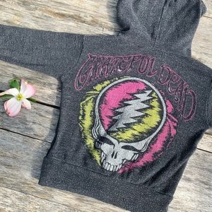 Cute lil Grateful Dead Toddler hoodie long sleeve baby Lauren Moshi